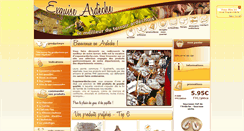 Desktop Screenshot of exquiseardeche.com